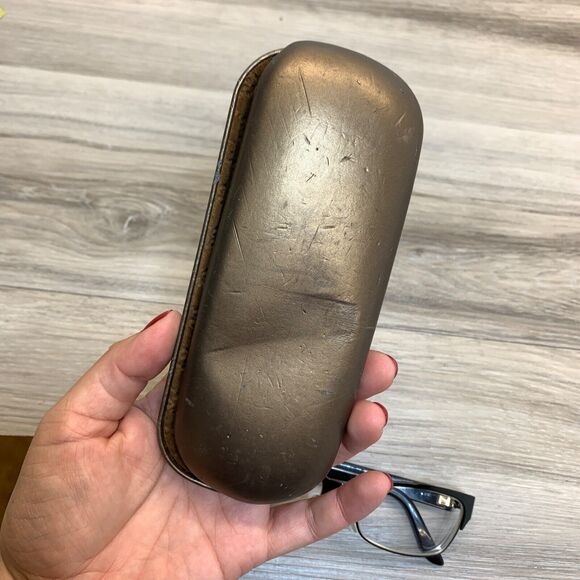 GUCCI GG 4214 GB5 BLXK 54/16/135 FLEX HINGE EYEGLASSES FRAME w/ Case Dust Cloth - Picture 3 of 16